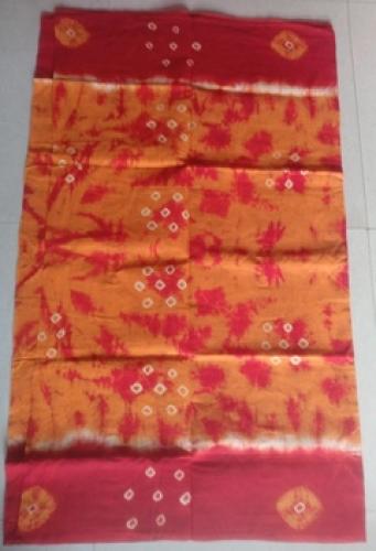 PL COTTON SAREES WITH WAX DOT PRINT DESIGNS